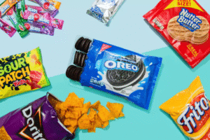 Snack and confectionery range supplied by Brands Kingdom to West African importers