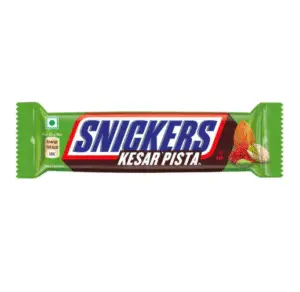 Snickers Kesar Pista chocolate bar confectionery distributed by Brands Kingdom Hong Kong